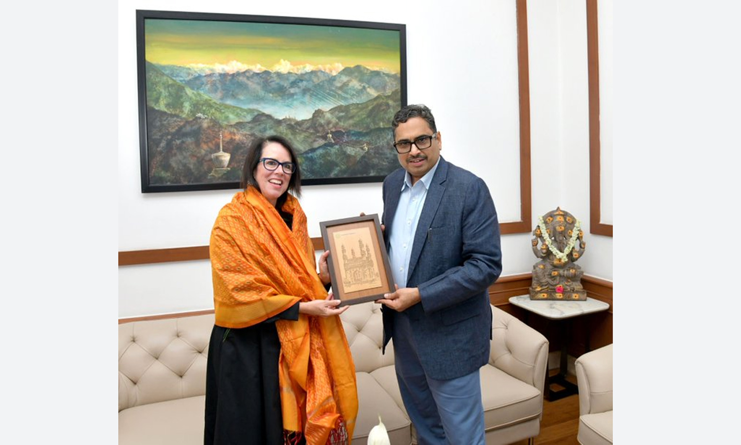 US Consul General Meets Telangana Chief Secretary