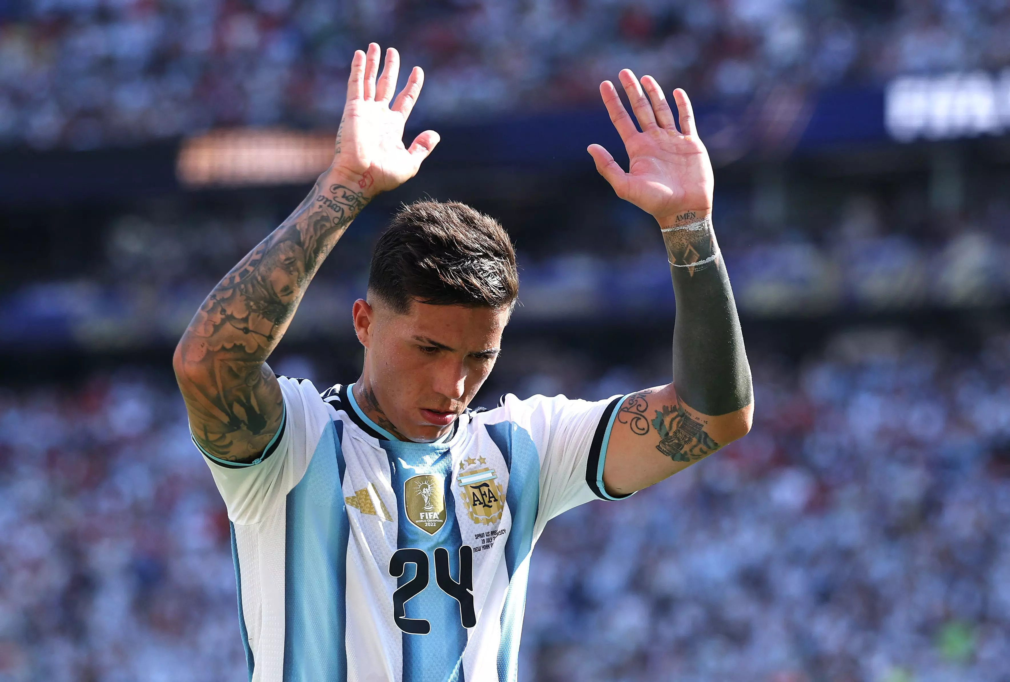 Argentina Represented Themselves in Best Possible Way at World Cup: Enzo Fernandez Argentina Represented Themselves in Best Possible Way at World Cup: Enzo Fernandez
