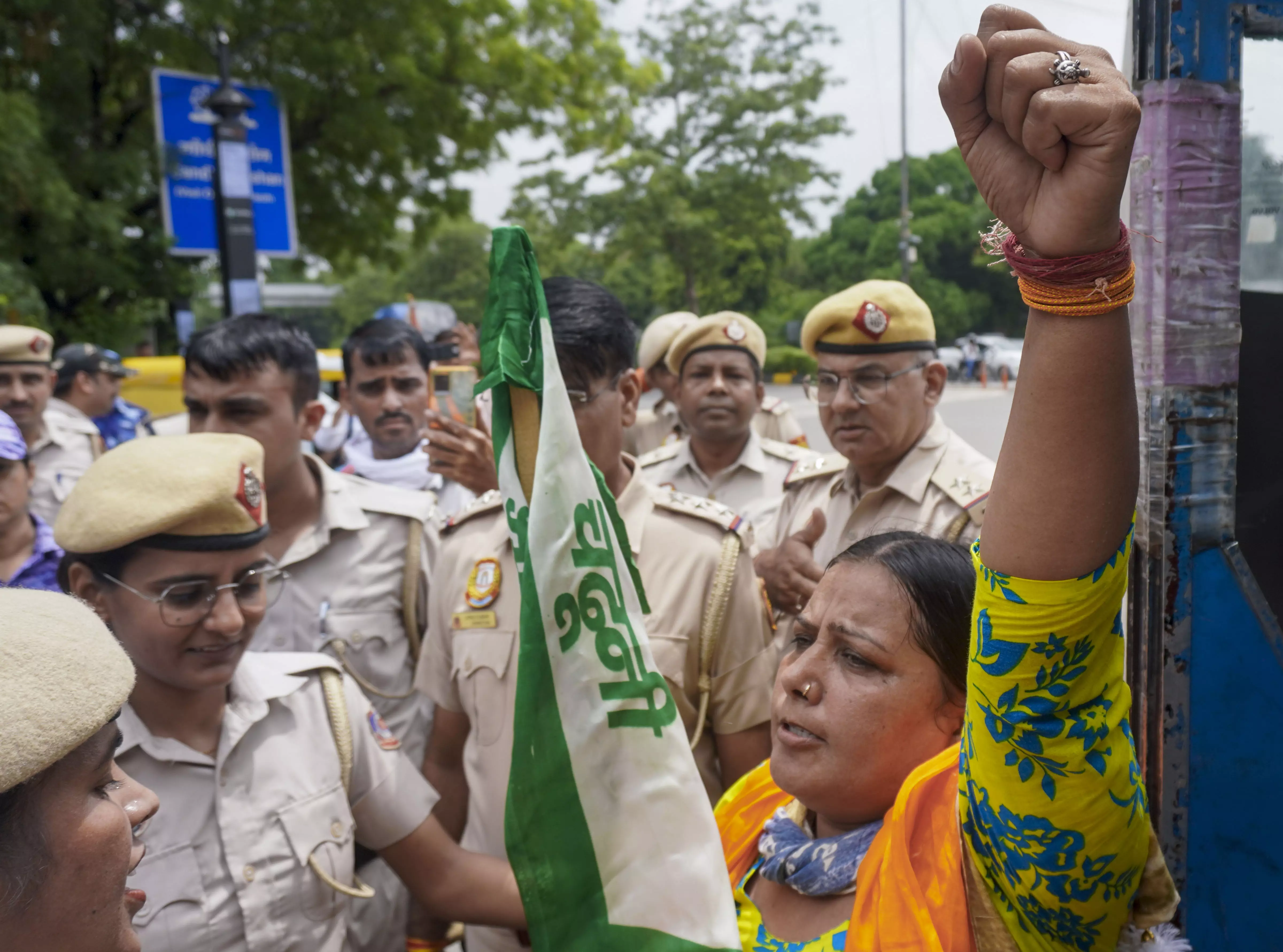 Kisan Mahapanchayat: Delhi Police Detain 4 Haryana Farmers at Singhu Border Kisan Mahapanchayat: Delhi Police Detain 4 Haryana Farmers at Singhu Border