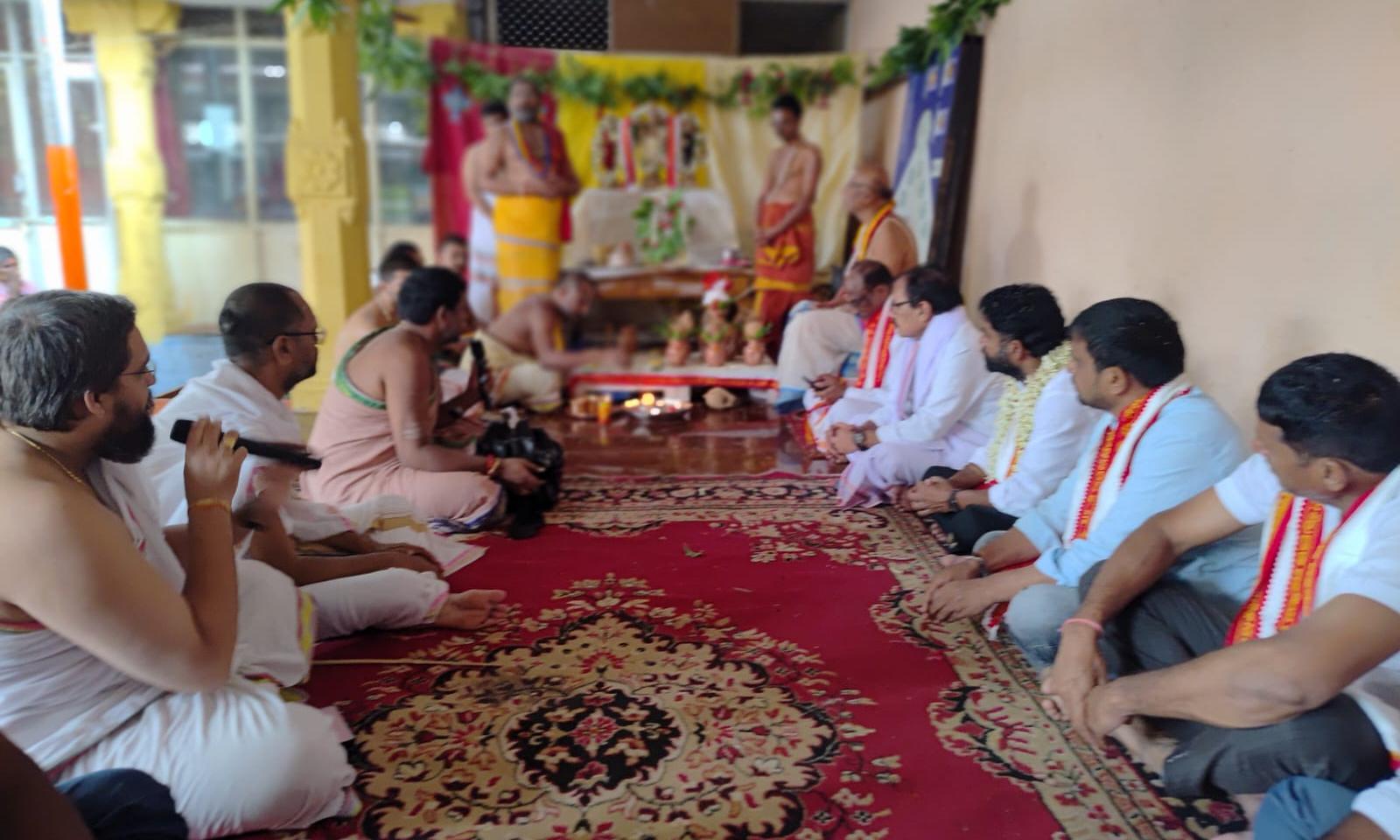 Varuna Yagam Performed for Rains at Kondagattu Temple