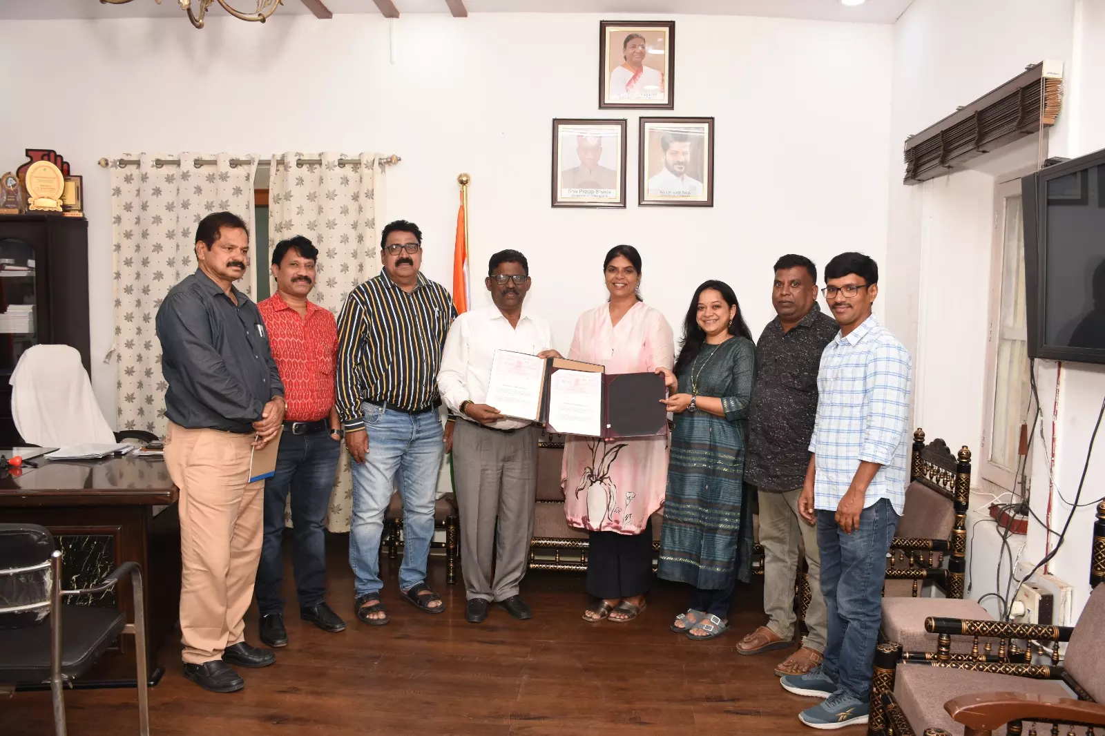 Heritage Dept Signs MoU for Conservation of Stepwells in TG Heritage Dept Signs MoU for Conservation of Stepwells in TG
