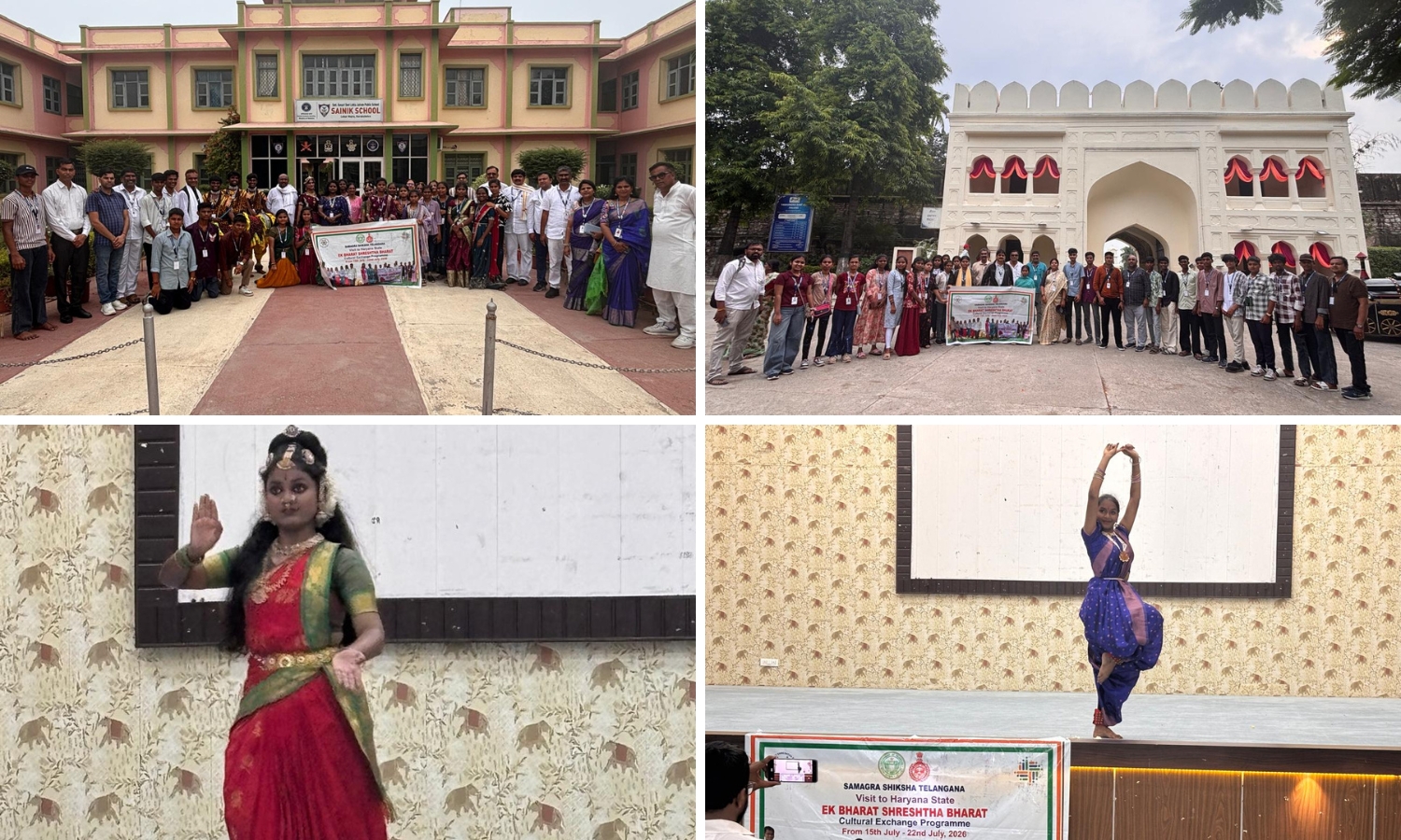 Telangana Students Explore Haryana Culture Under Ek Bharat Shreshtha Bharat