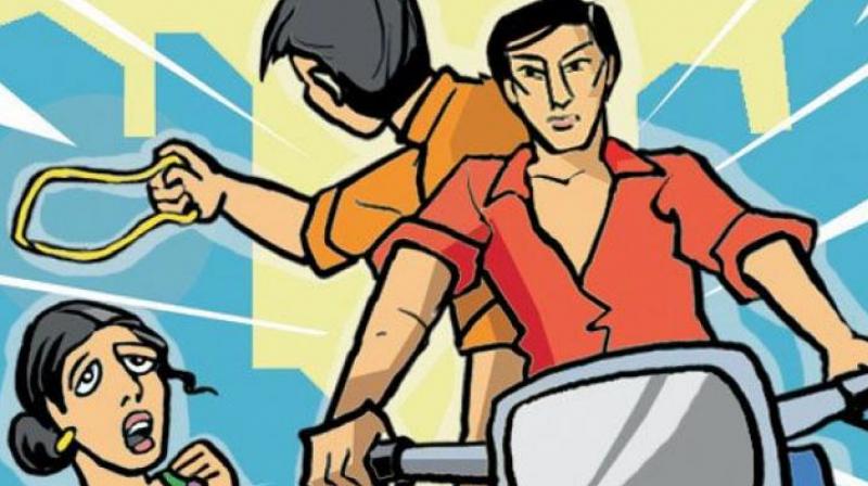 Three Held for Chain-Snatching in Korutla
