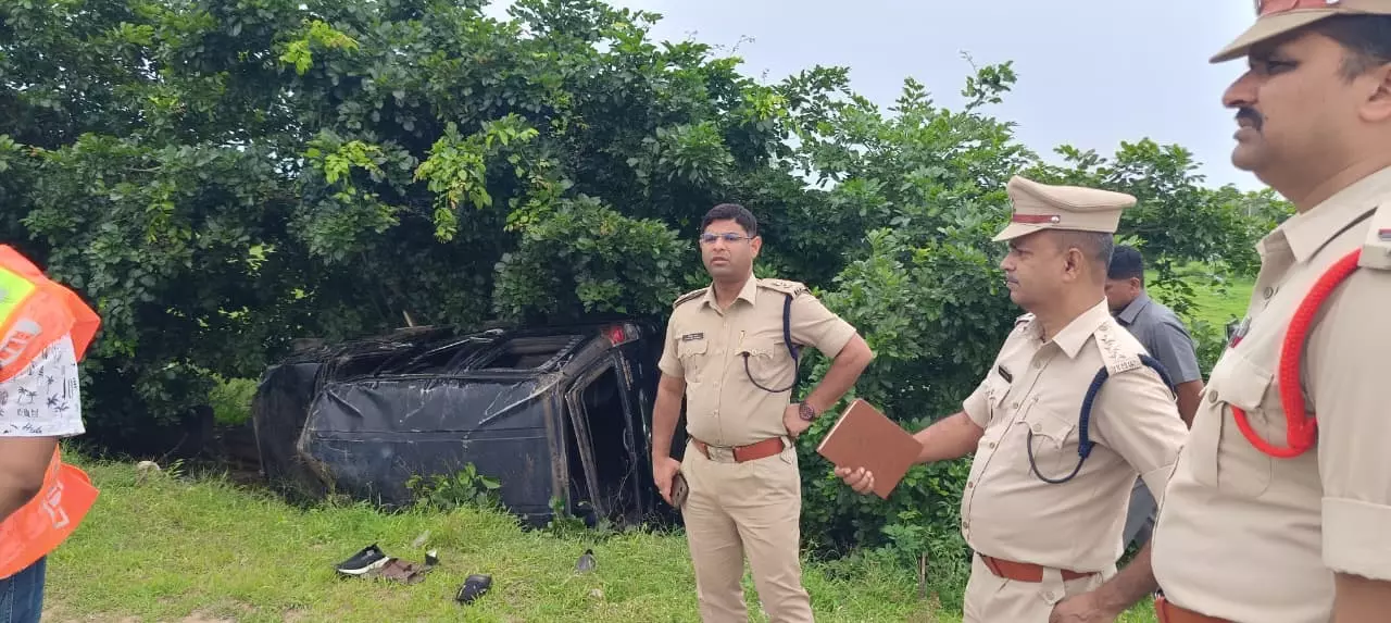 Three Generations of Family Killed in Sangareddy Road Accident Three Generations of Family Killed in Sangareddy Road Accident