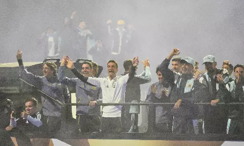 Argentina Squad Returns, Without Messi, After FIFA World Cup Final Loss