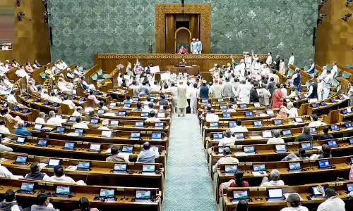 Parliament Proceedings In Monsoon Session Adjourned Till Tomorrow