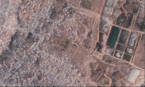 Israel Builds Miles-Long Barrier Inside Gaza, Deepening Territory Split Israel Builds Miles-Long Barrier Inside Gaza, Deepening Territory Split