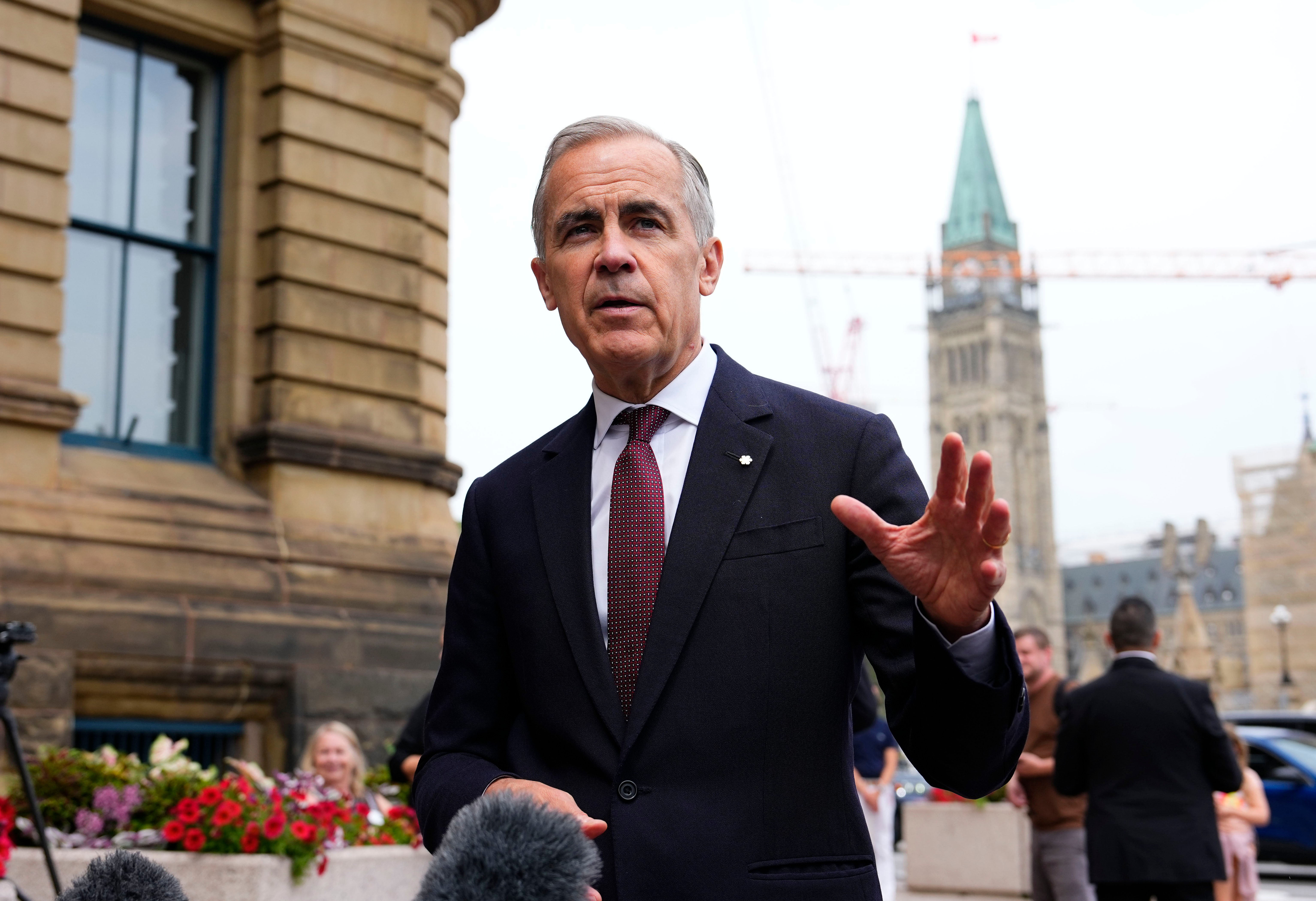 Carney, Trump to Intensify Trade Talks After US Imposes 50% Tariffs