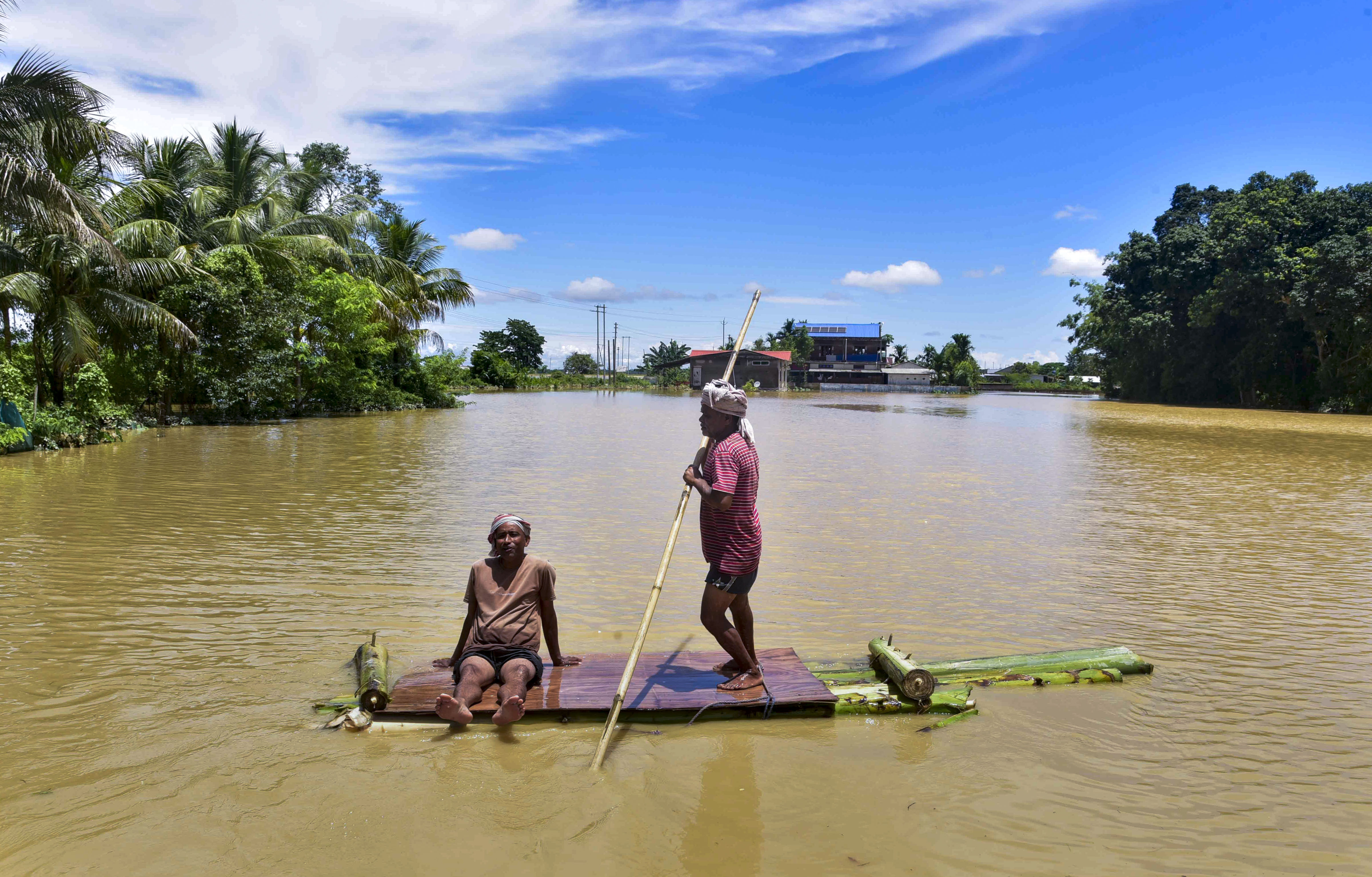 Assam Flood Situation Remains Critical, 5.65 Lakh Affected, 21 More Die