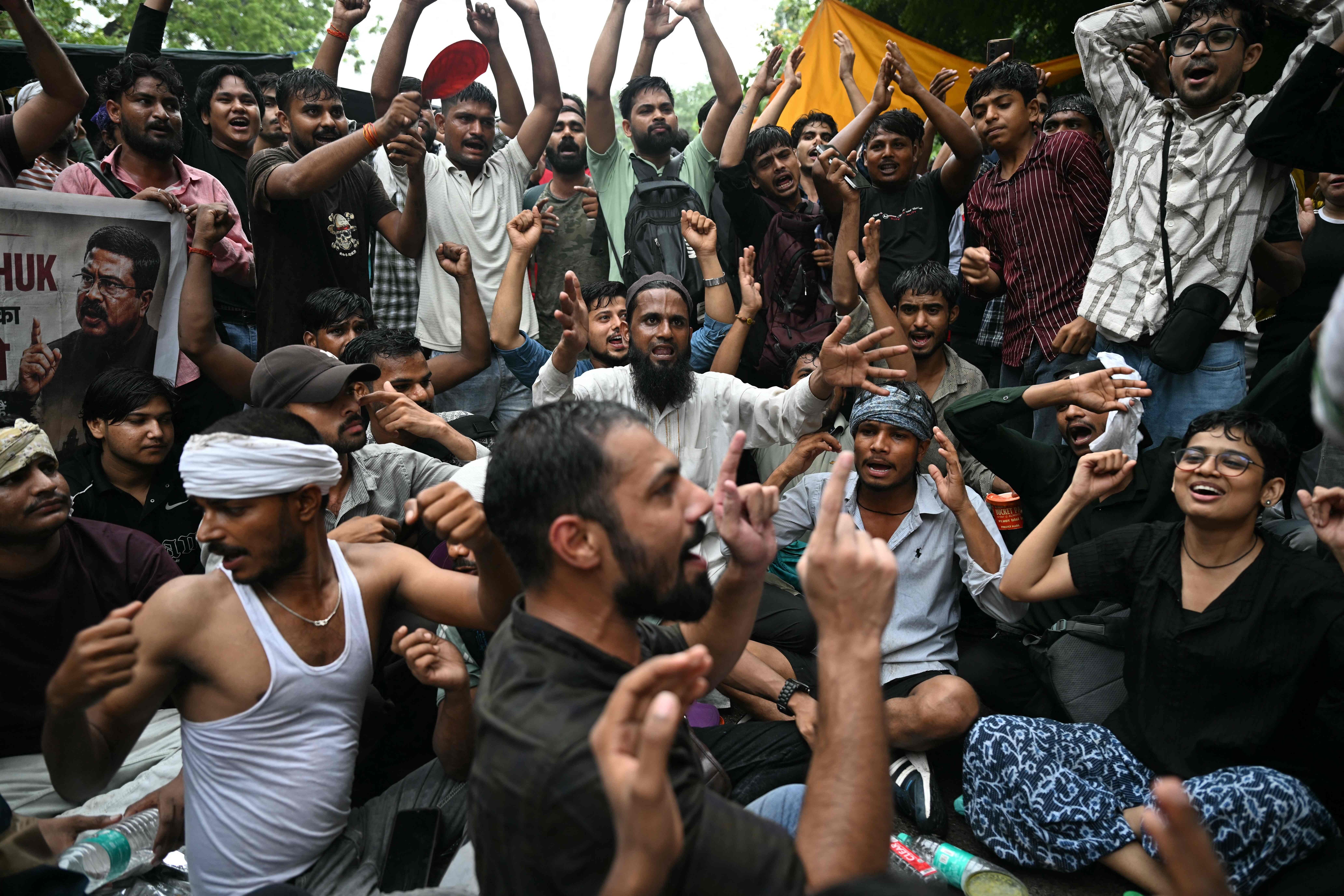RAF Fired Plastic Pellets, Tear Gas During NEET Protest: Officials