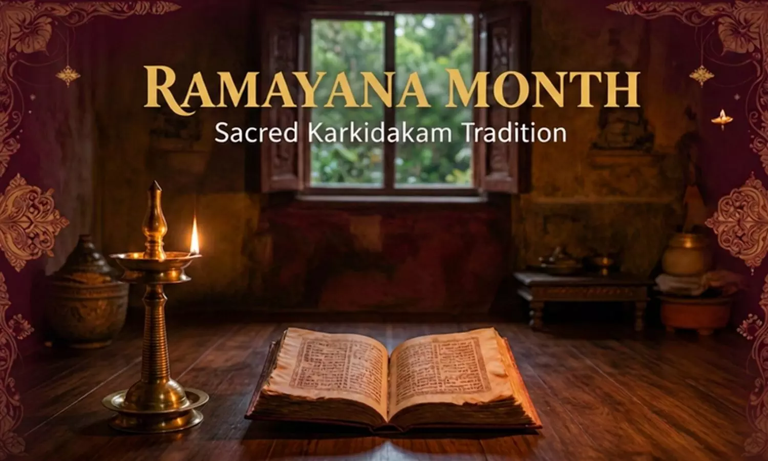 Ramayana Month: Kerala Observes Sacred Karkidakam Tradition Ramayana Month: Kerala Observes Sacred Karkidakam Tradition