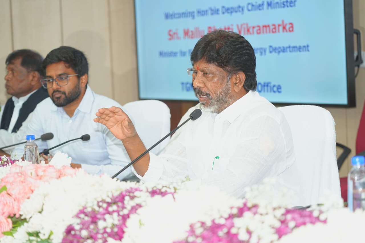 Telangana Power System Withstands 7,000 MW ‘El Niño’ Shock, No Power Cuts: Bhatti