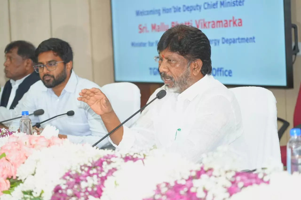 Telangana Power System Withstands 7,000 MW ‘El Niño’ Shock, No Power Cuts: Bhatti Telangana Power System Withstands 7,000 MW ‘El Niño’ Shock, No Power Cuts: Bhatti
