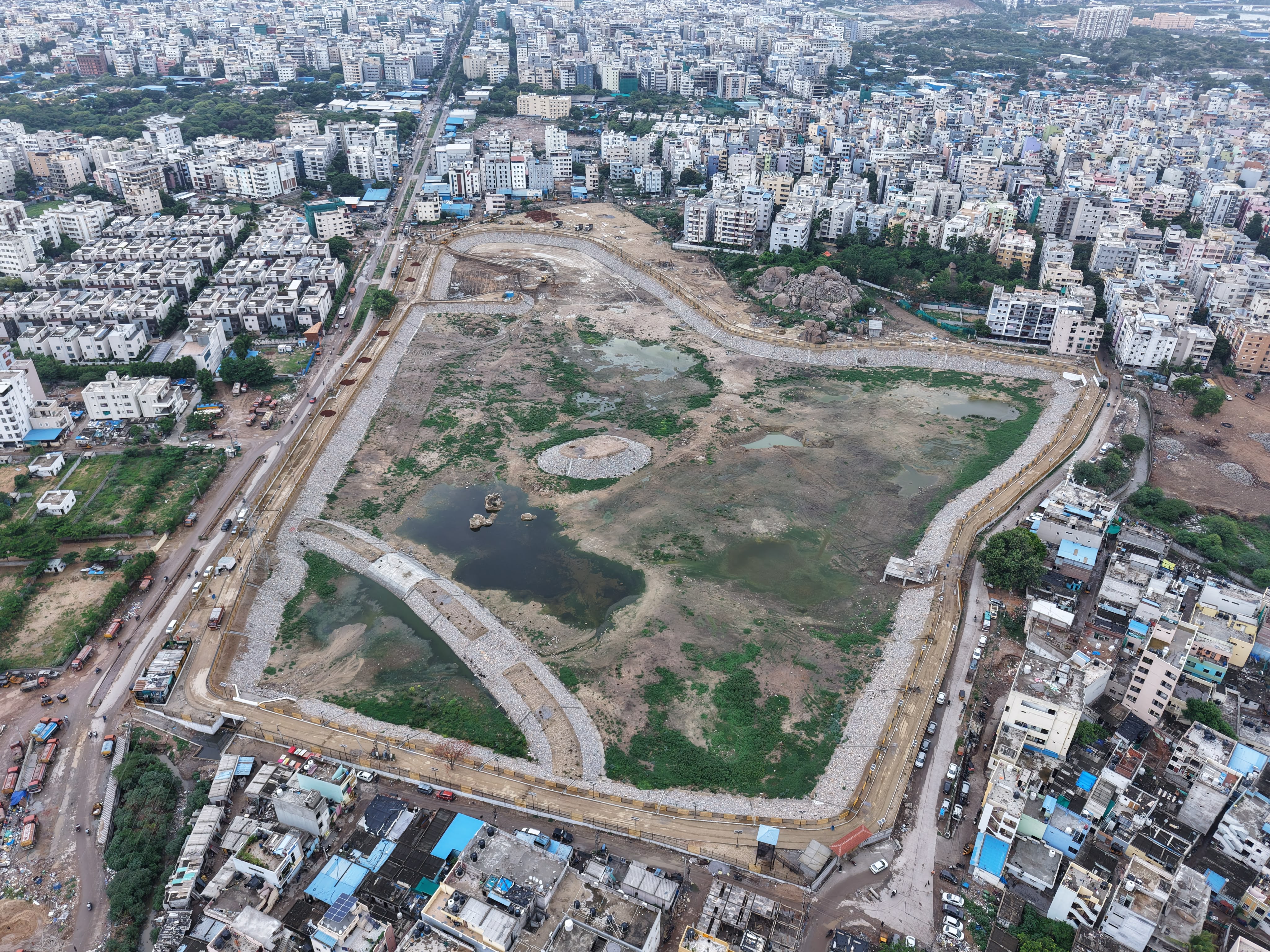 HYDRAA Sets August Deadline For Thammidikunta, Sunnam Cheruvu Works