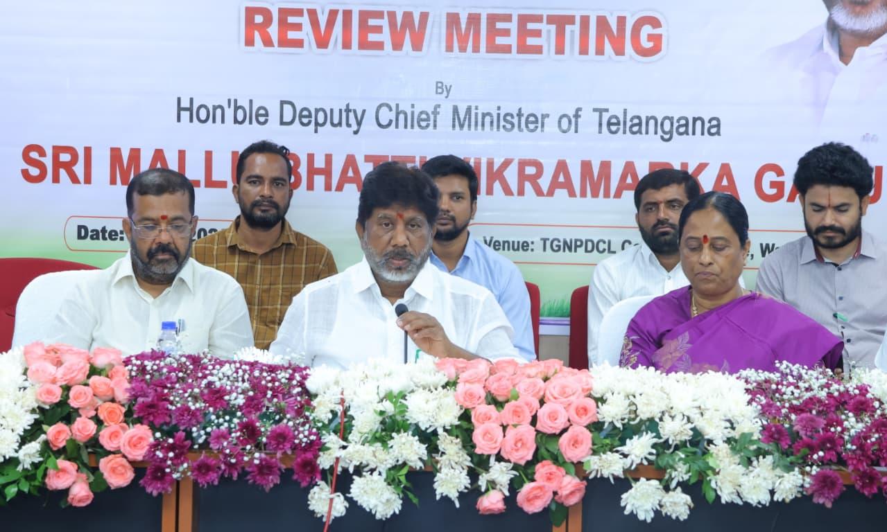 Telangana Overcame El Niño Power Challenge, Says Bhatti Vikramarka