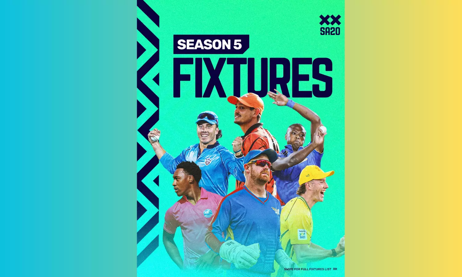 SA20 2027 Fixtures Announced; Sunrisers Face Pretoria Capitals in Opener SA20 2027 Fixtures Announced; Sunrisers Face Pretoria Capitals in Opener
