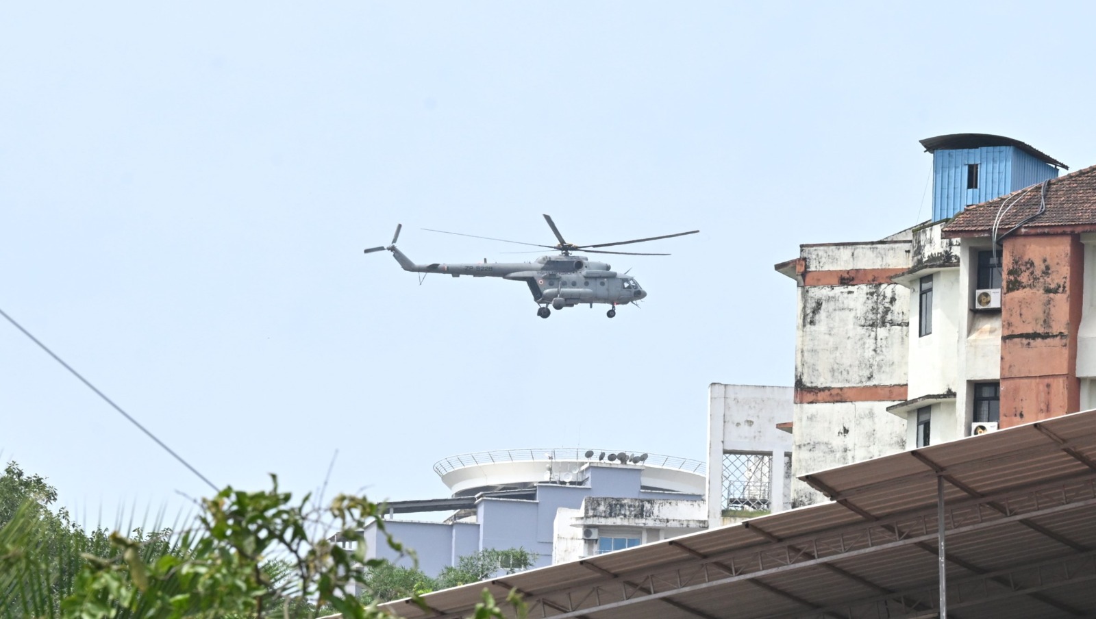 NSG Helicopter Drill in Mangaluru Draws Public Attention