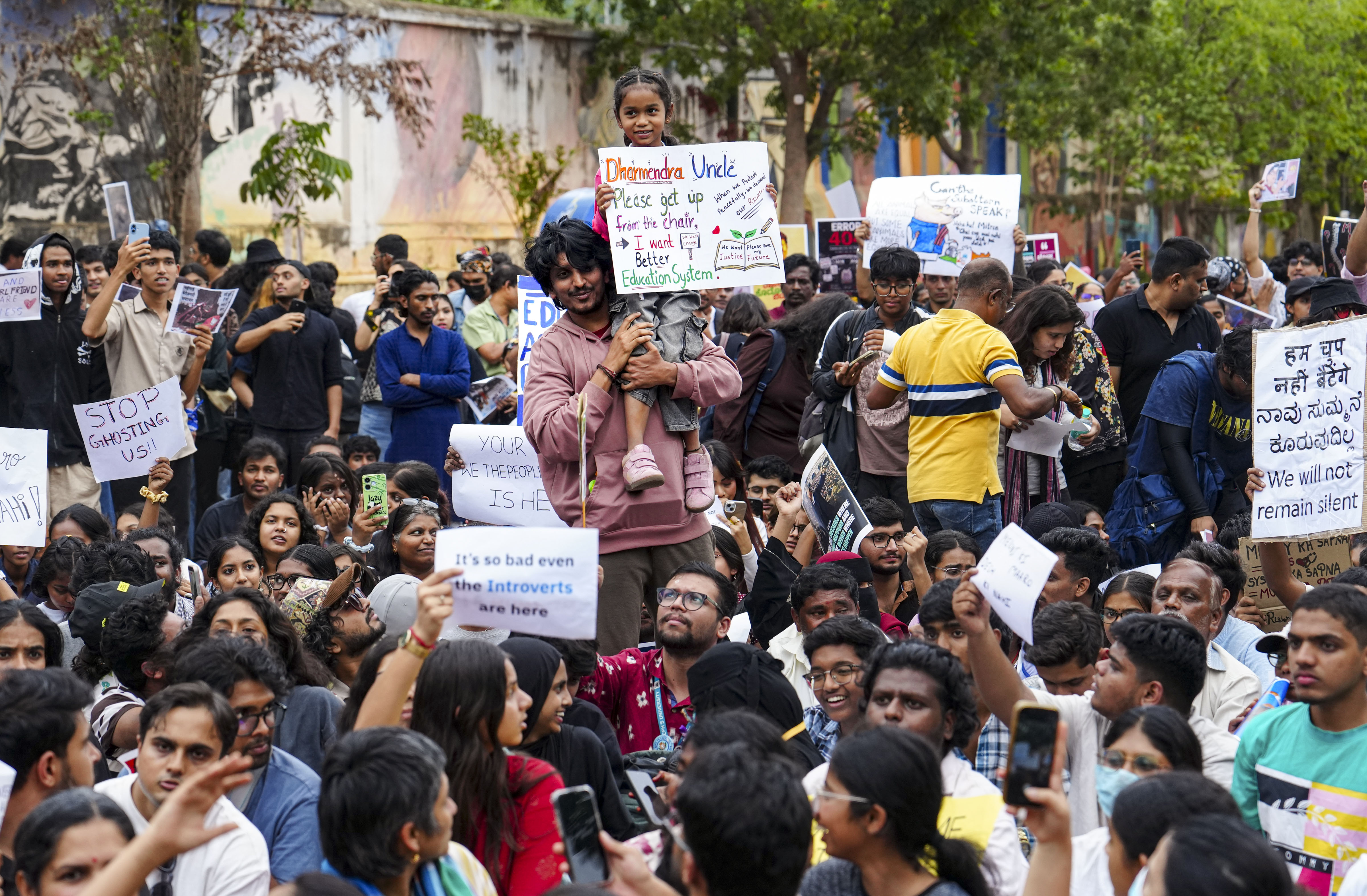Joshi Backs NEET Protesters, Condemns Police Crackdown