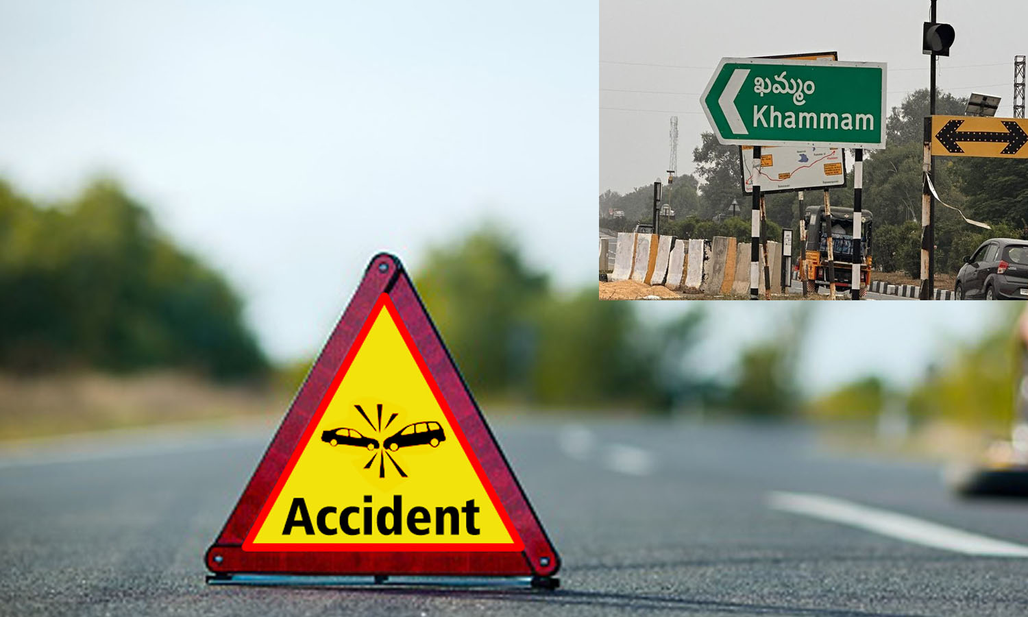 Truck Driver Dies In Road Accident In Khammam District