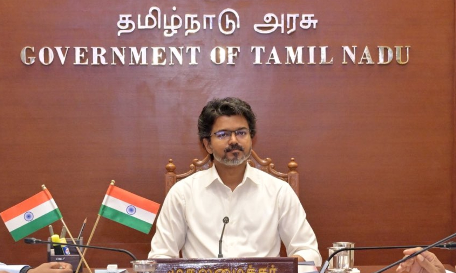 CM Vijay Invited For Talks in Bengaluru