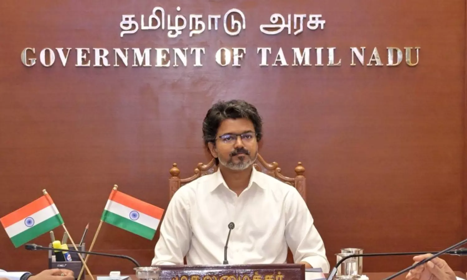 CM Vijay Invited For Talks in Bengaluru CM Vijay Invited For Talks in Bengaluru