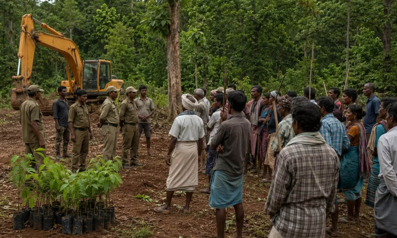 Illegal Forest Land Occupation by Guthikoyas Back in Focus Illegal Forest Land Occupation by Guthikoyas Back in Focus