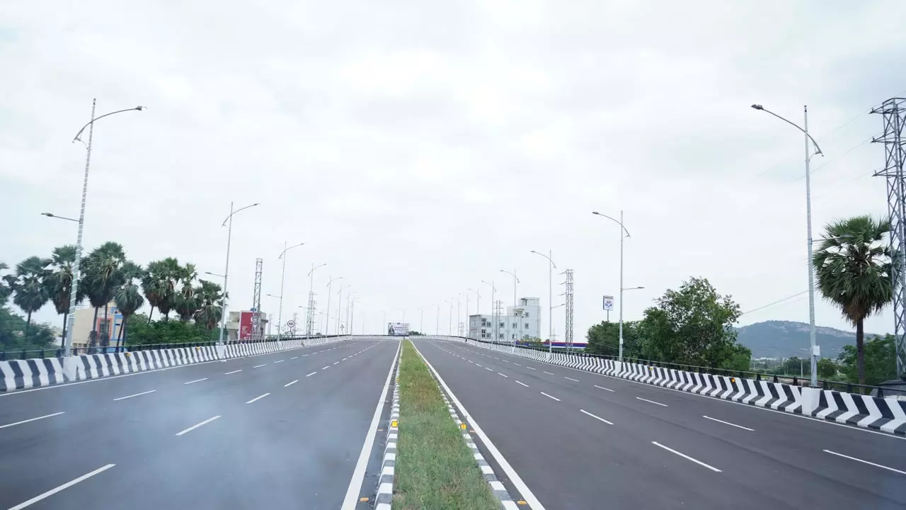 Marriguda Flyover Inaugurated, Easing Traffic Woes for Nalgonda Commuters Marriguda Flyover Inaugurated, Easing Traffic Woes for Nalgonda Commuters