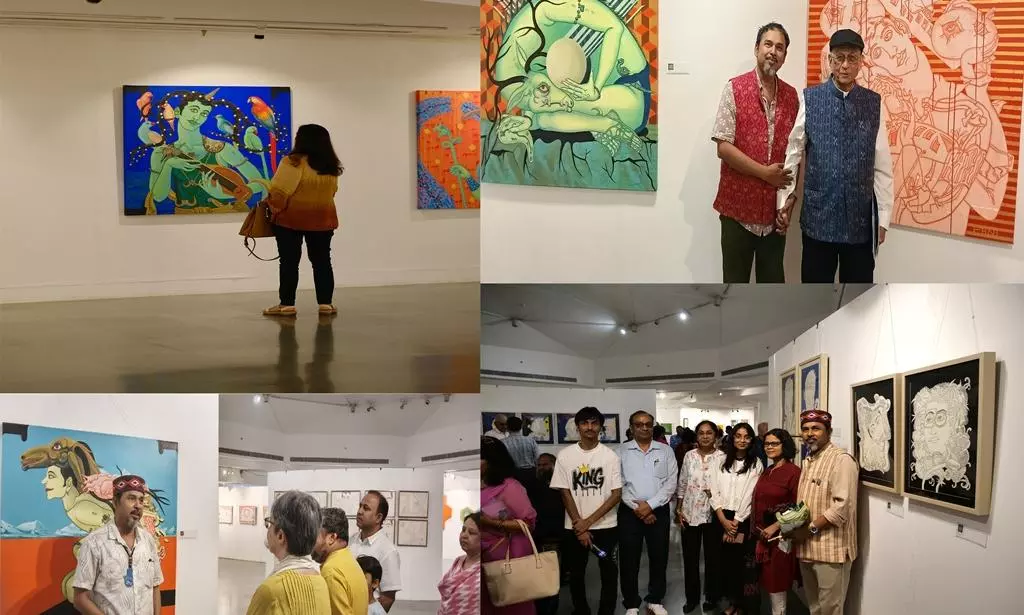 Birendra Pani’s ‘Neo-Urban Avatar’ Reimagines Mythology For A Fractured Modern World Birendra Pani’s ‘Neo-Urban Avatar’ Reimagines Mythology For A Fractured Modern World