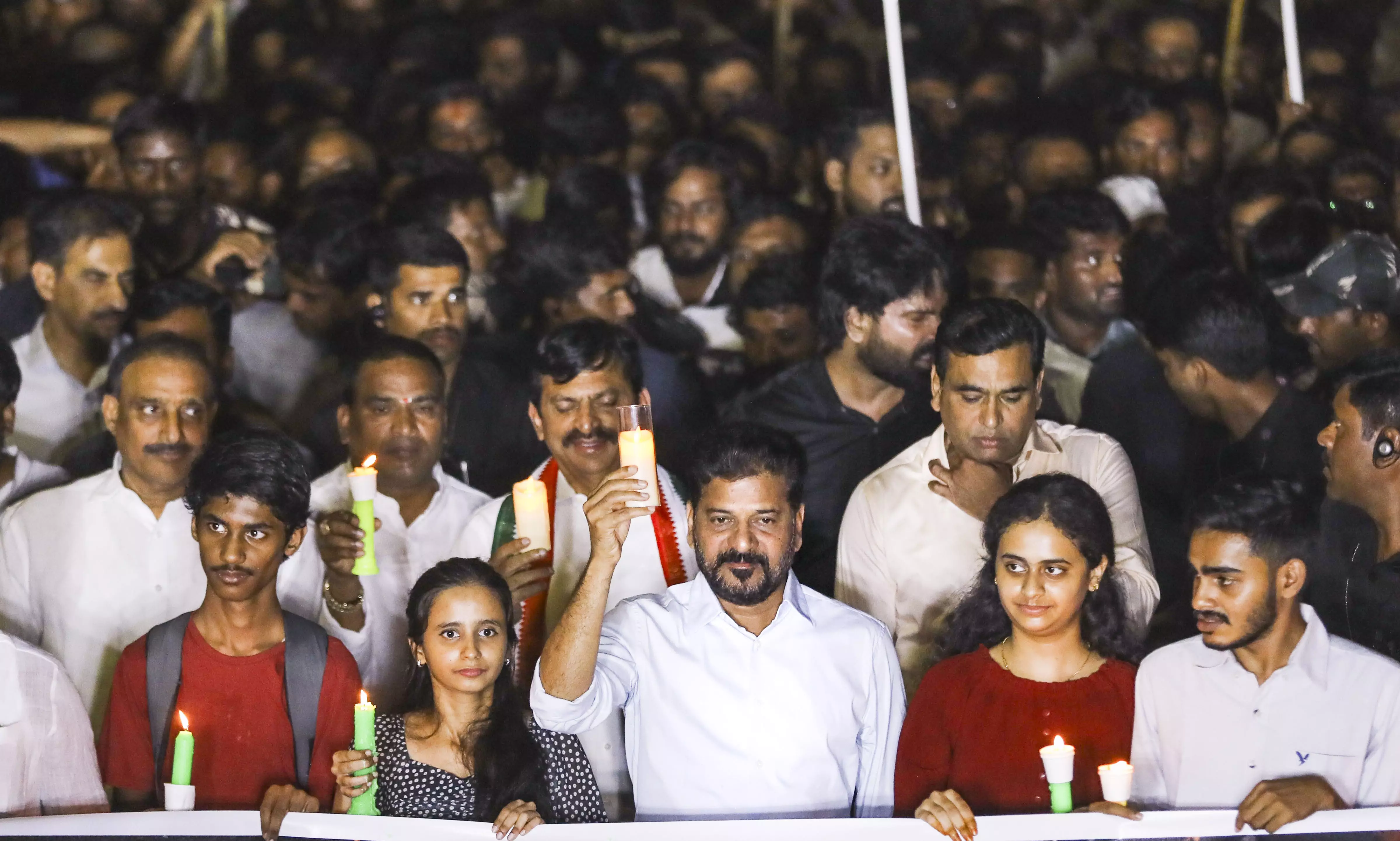 Hyderabad Celebrates Pradhan’s Exit Hyderabad Celebrates Pradhan’s Exit