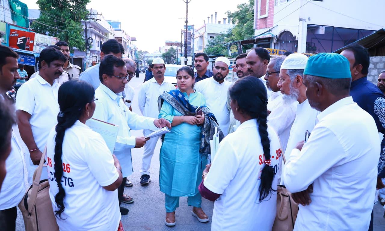 SIR Drive Gathers Pace Across Erstwhile Warangal Districts