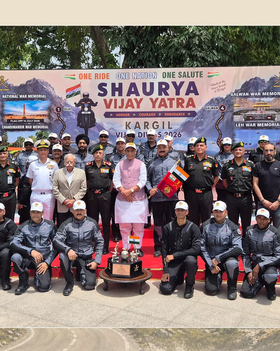 Jawa Yezdi Motorcycles, Indian Army join hands for Shaurya Vijay Yatra Jawa Yezdi Motorcycles, Indian Army join hands for Shaurya Vijay Yatra