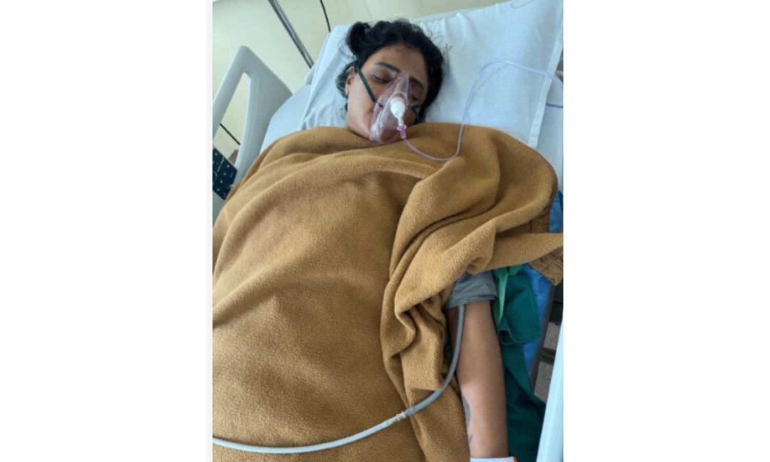 Sharmila Recovering After Abdominal Surgery