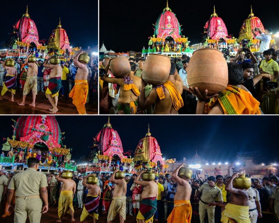 Adhara Pana Ritual Honors Lord Jagannath in Puri
