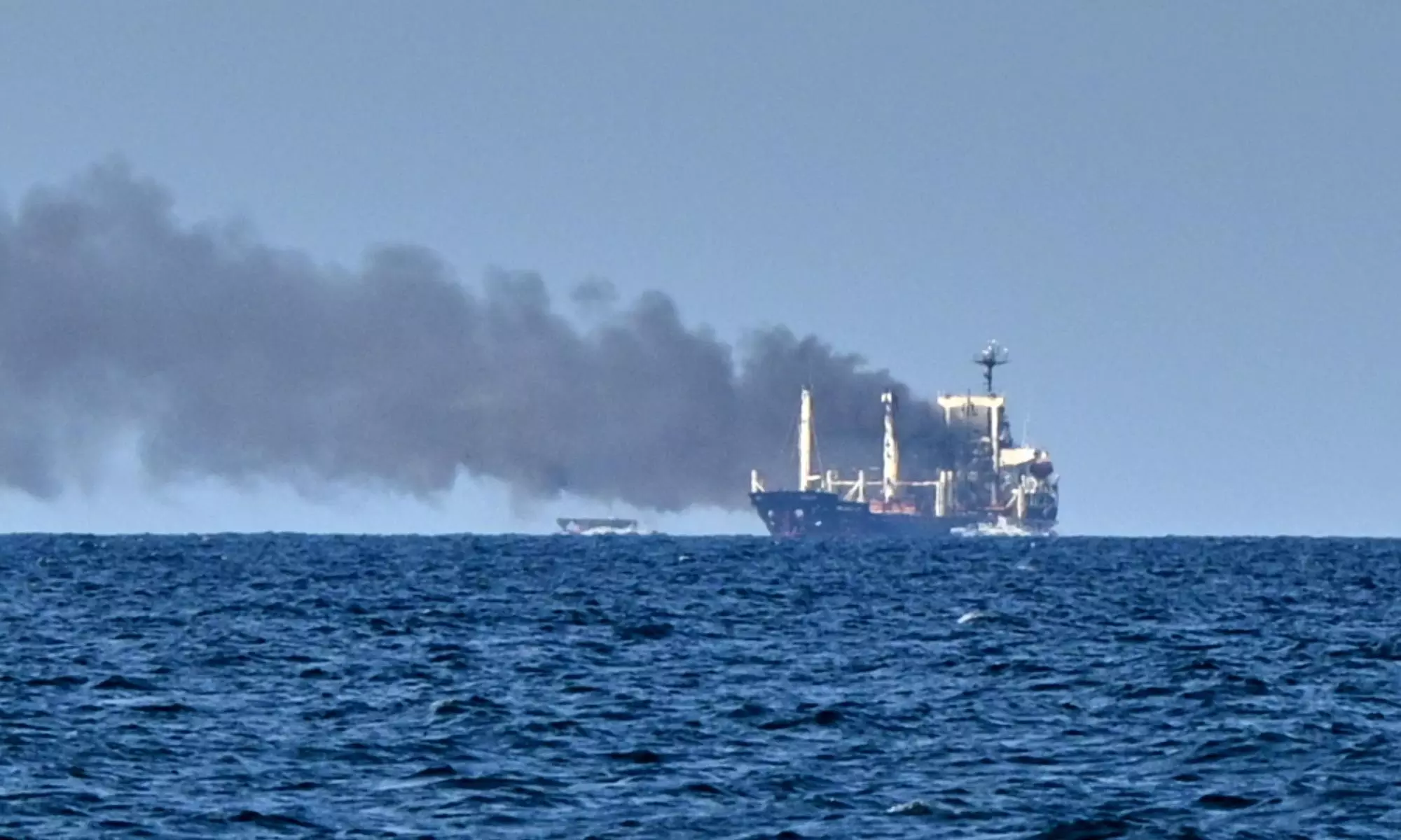 Merchant Ship With Four Indians Struck in Odessa Merchant Ship With Four Indians Struck in Odessa
