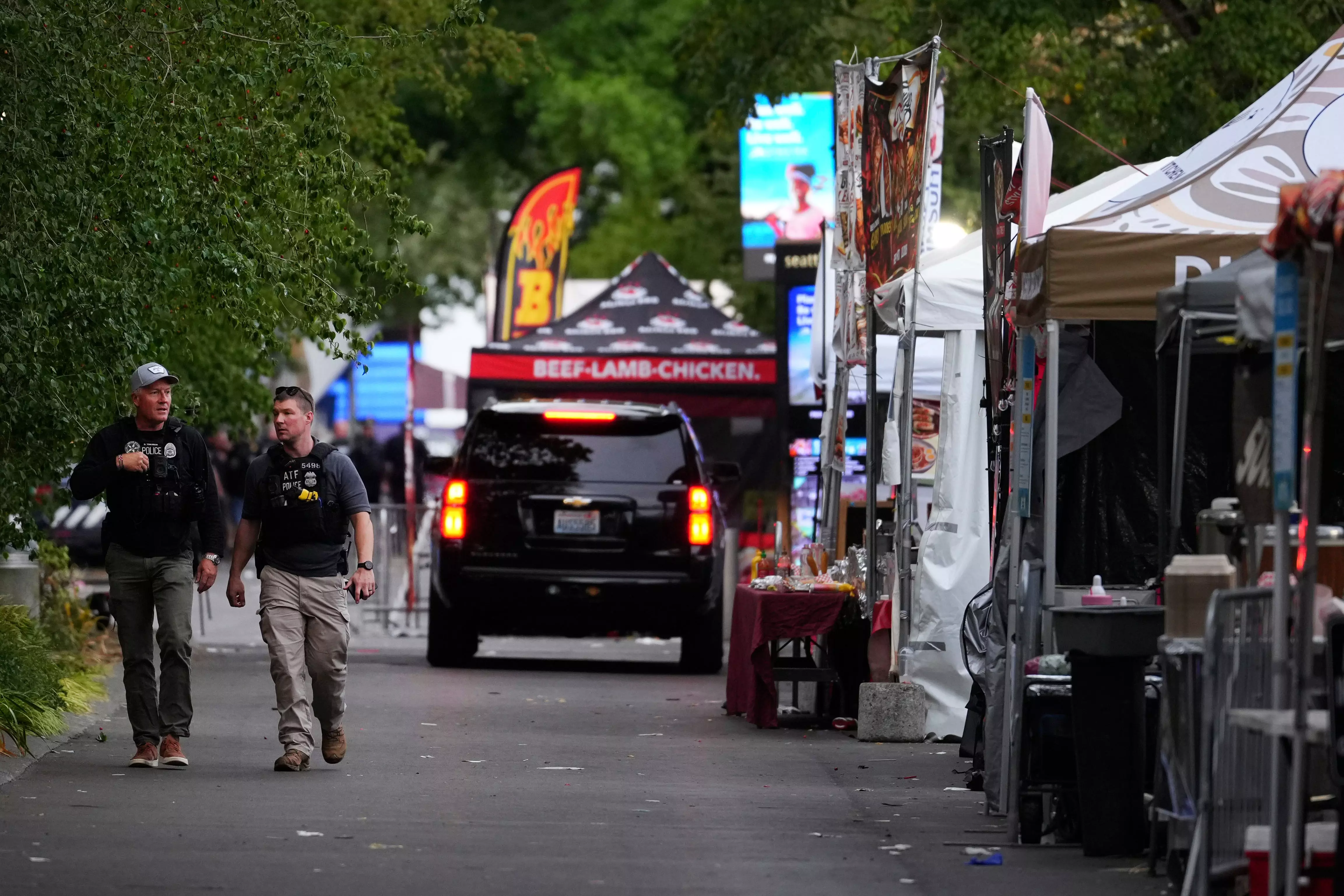 Two Dead, 5 Injured in Seattle Food Festival Shooting Two Dead, 5 Injured in Seattle Food Festival Shooting