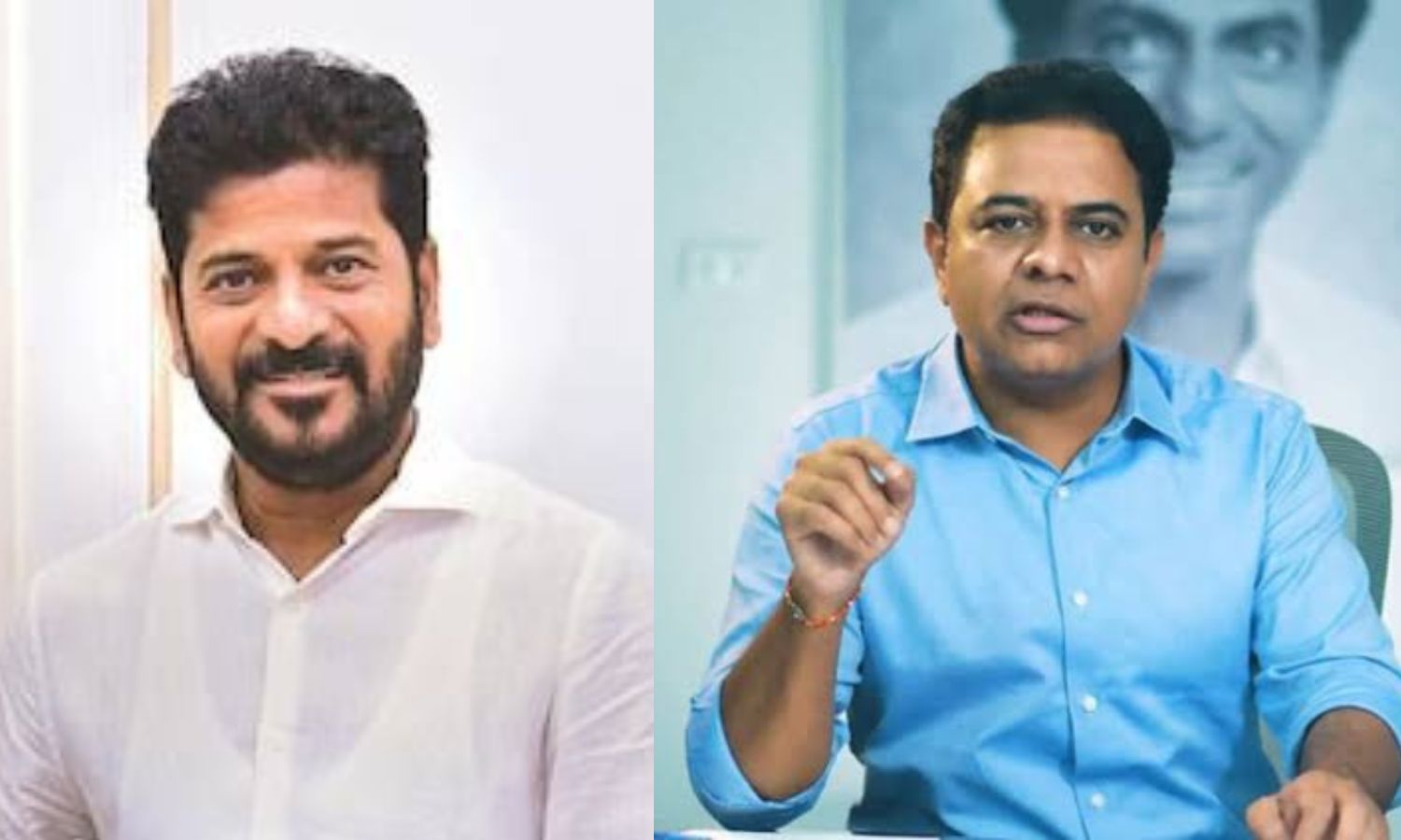 Revanth Reddy, BRS Chief KTR In Delhi On Separate Two-day Visits
