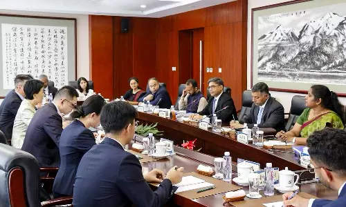 Vikram Misri Holds Key Talks with Chinese Communist Party Vice Minister in Beijing