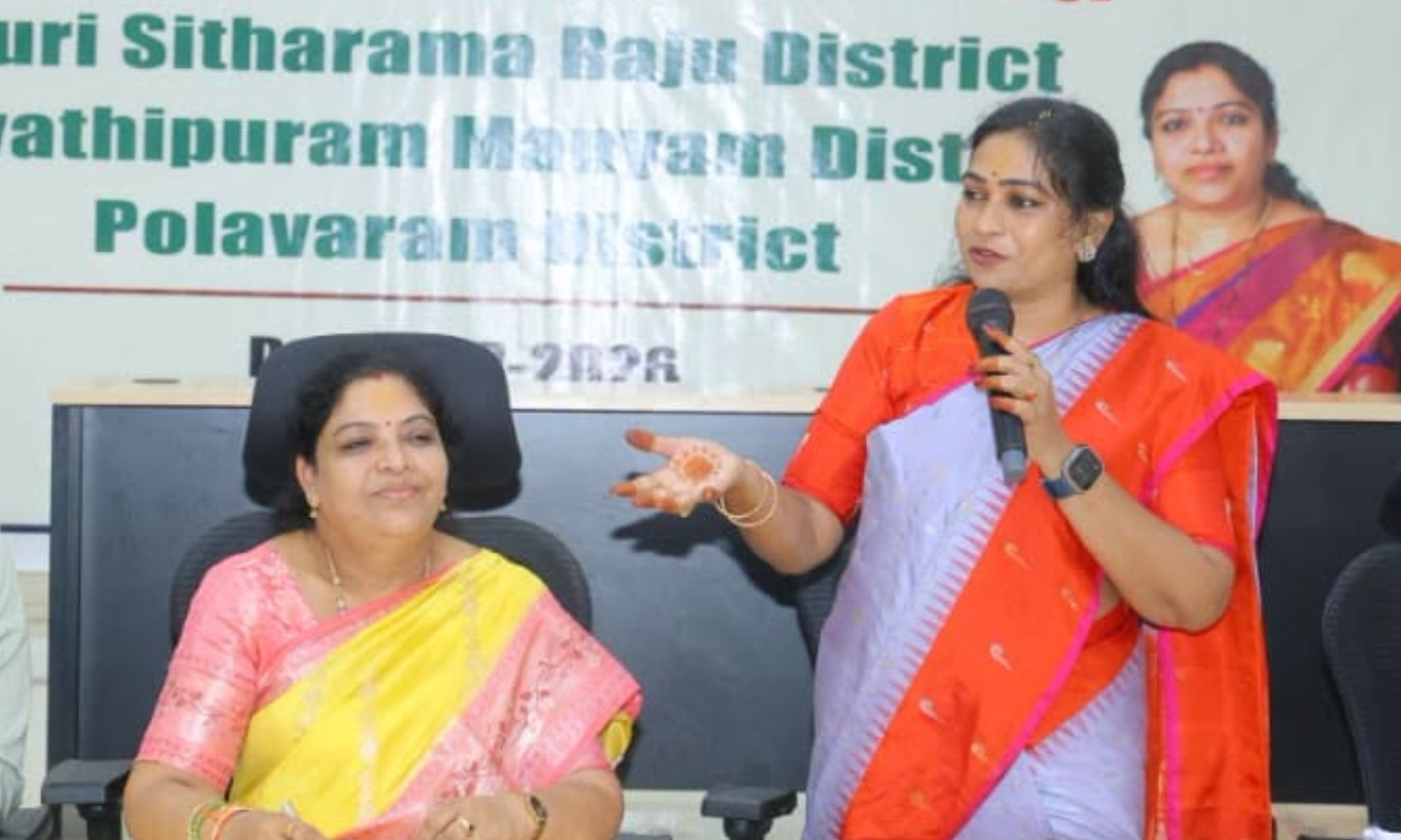 Ministers Visit Remote Tribal Village in ASR District