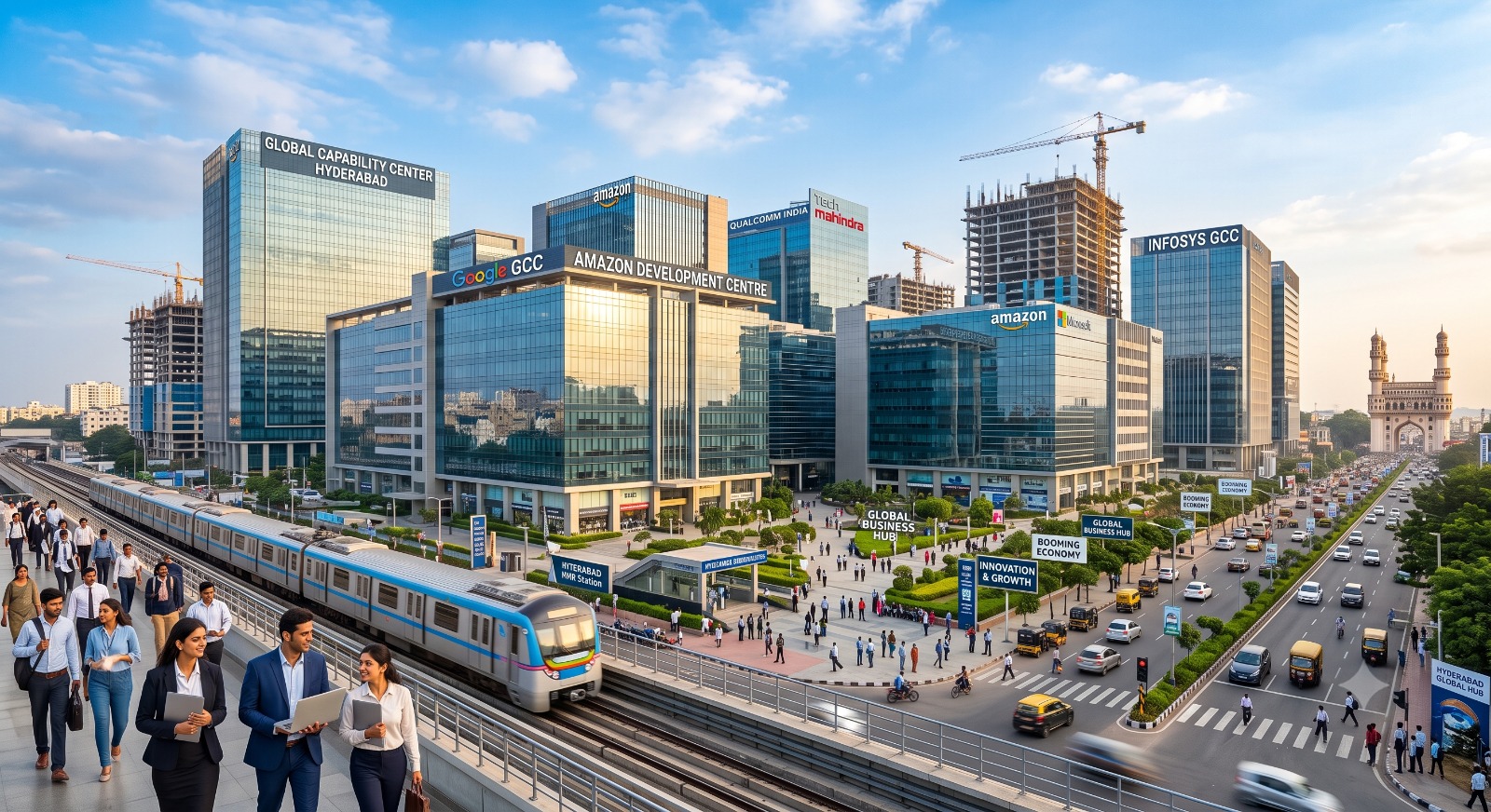 Hyderabad's GCC Boom Driven by Diversification and AI