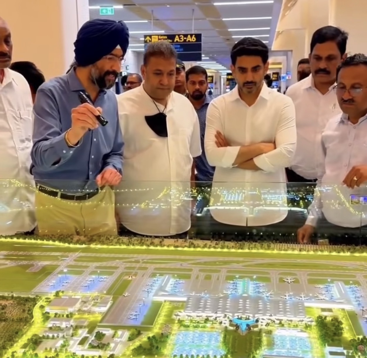 Elaborate arrangements for PM Modi's airport launch