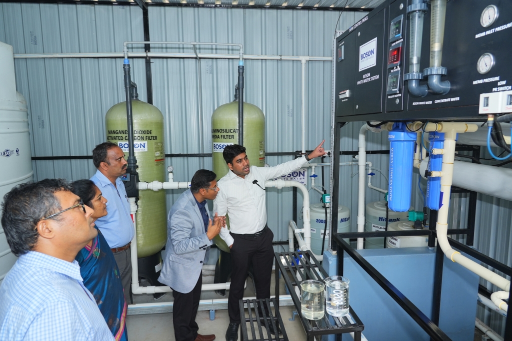 HMWSSB Joint MD Studies Wastewater Reuse in Bengaluru
