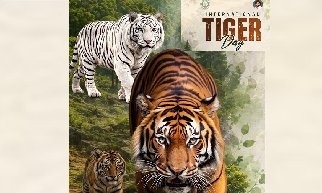 Pawan Kalyan: AP Adopting Science-Driven Approach to Tiger Conservation