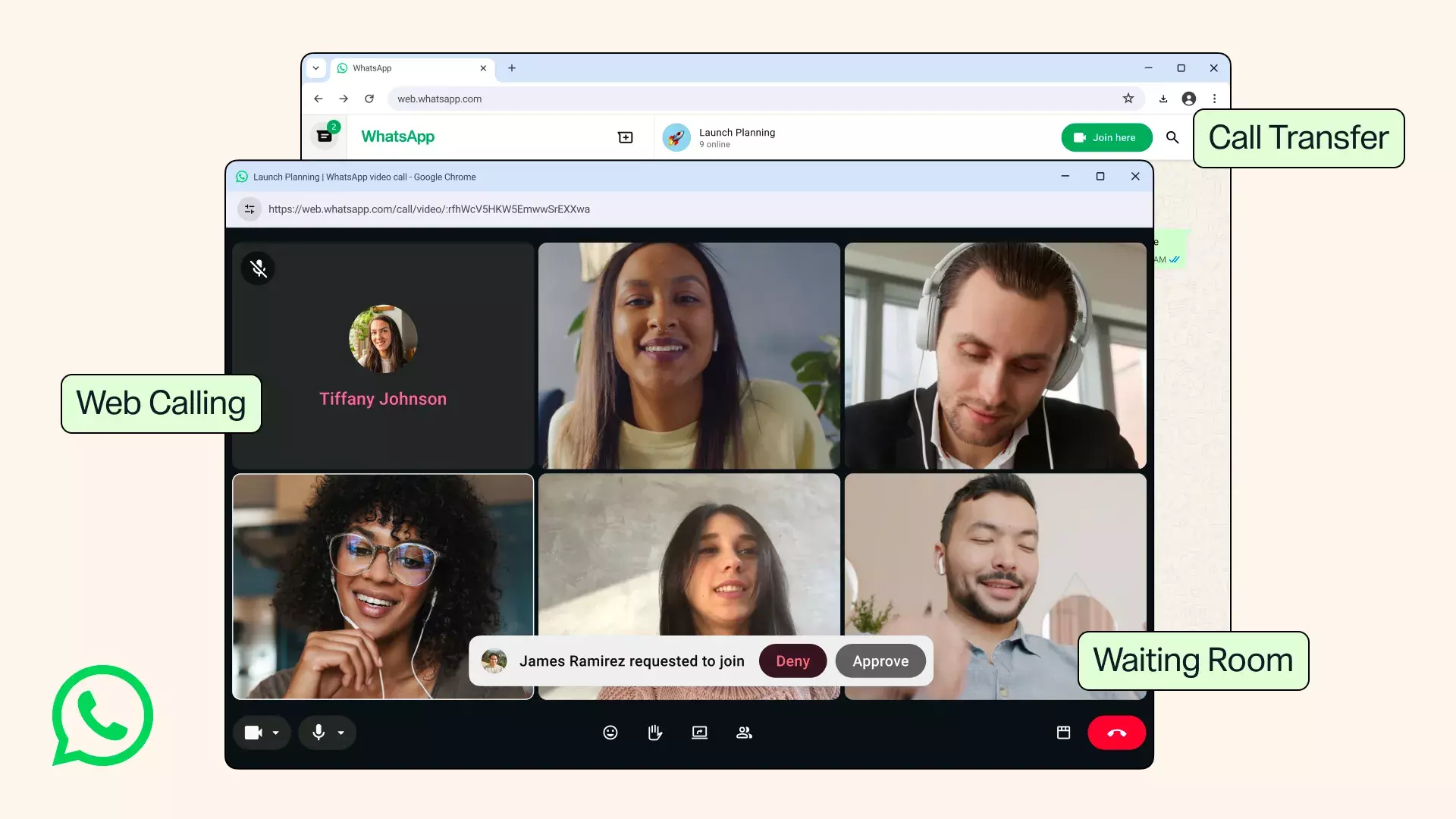 WhatsApp Introduces Web Calling, Call Transfer and Waiting Room Features WhatsApp Introduces Web Calling, Call Transfer and Waiting Room Features