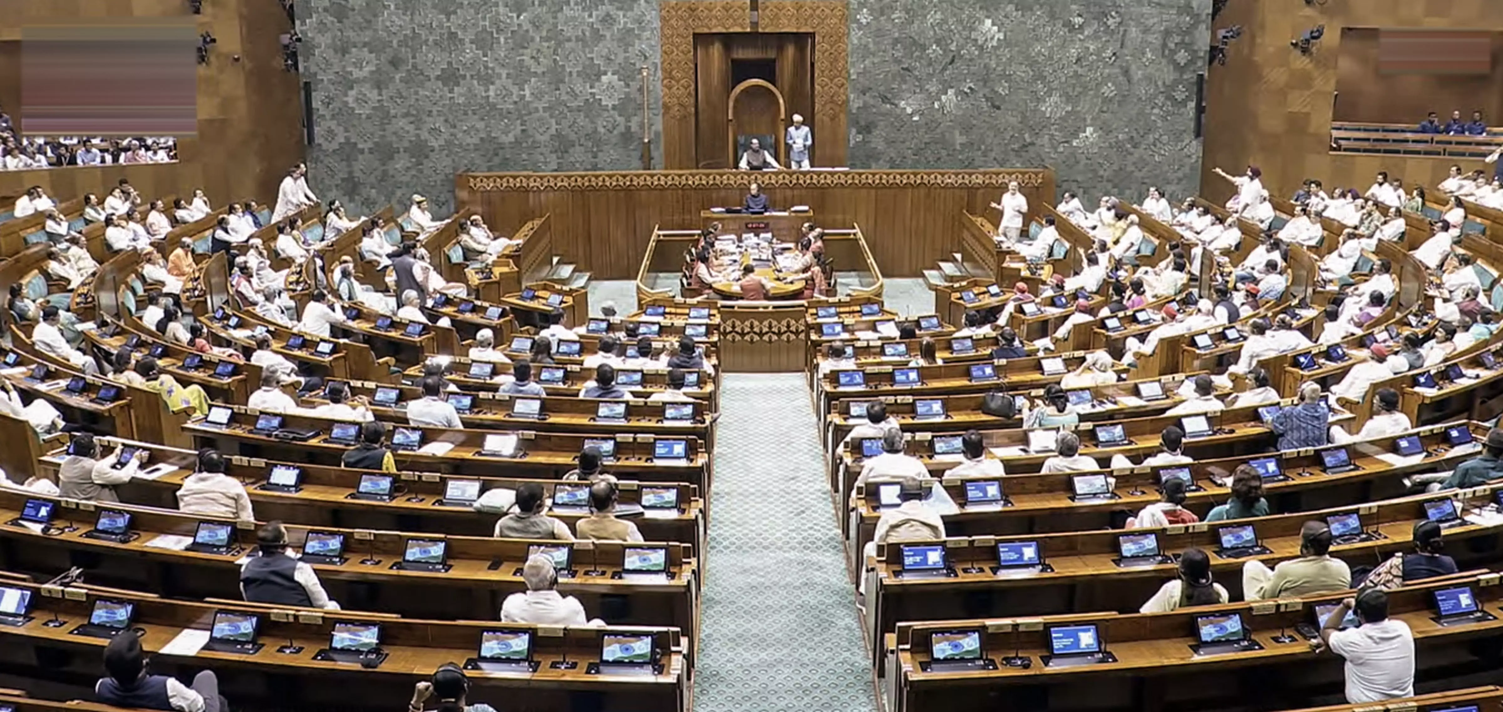LS Speaker Urges Opposition To End Protests As House Logjam Continues LS Speaker Urges Opposition To End Protests As House Logjam Continues