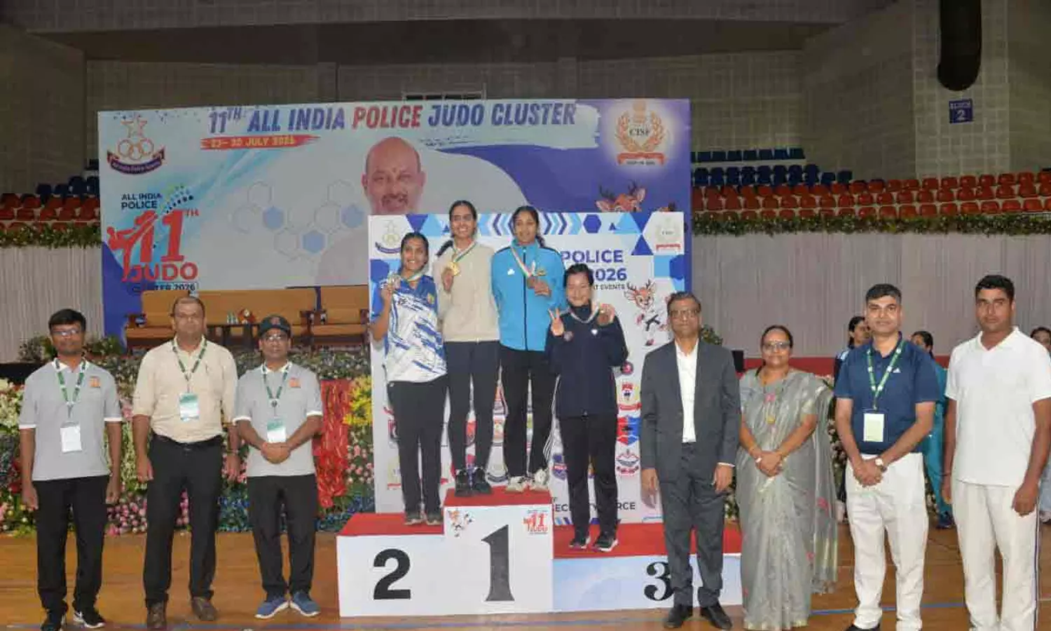 CISF, CRPF Lead Taekwondo Table CISF, CRPF Lead Taekwondo Table