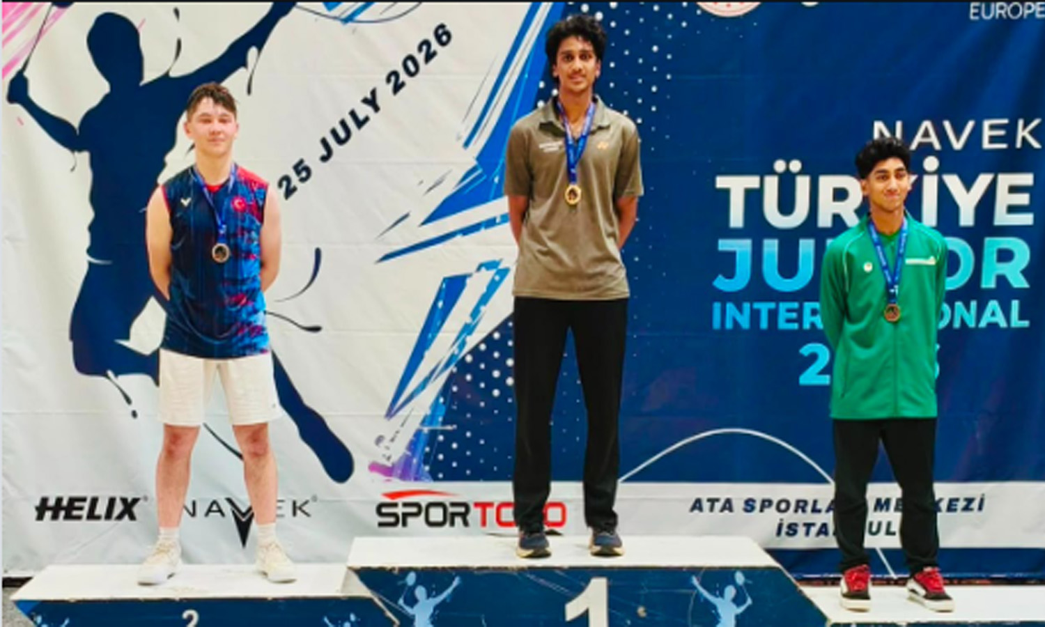 Shuttler Nachiketh Nails Another Trophy