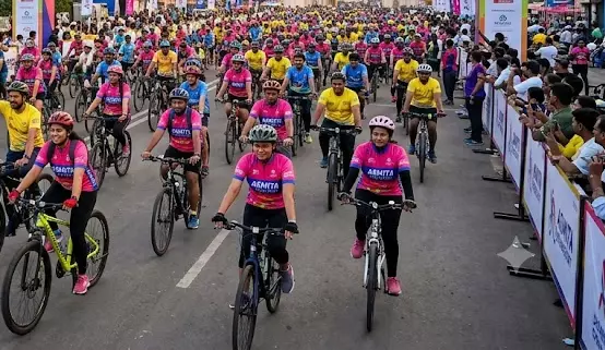 Asmita Cycling Event To Be Held In Hyderabad Asmita Cycling Event To Be Held In Hyderabad