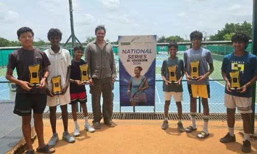 Thanush, Aneeksha Clinch U14 National Series Tennis Tournament Titles Thanush, Aneeksha Clinch U14 National Series Tennis Tournament Titles