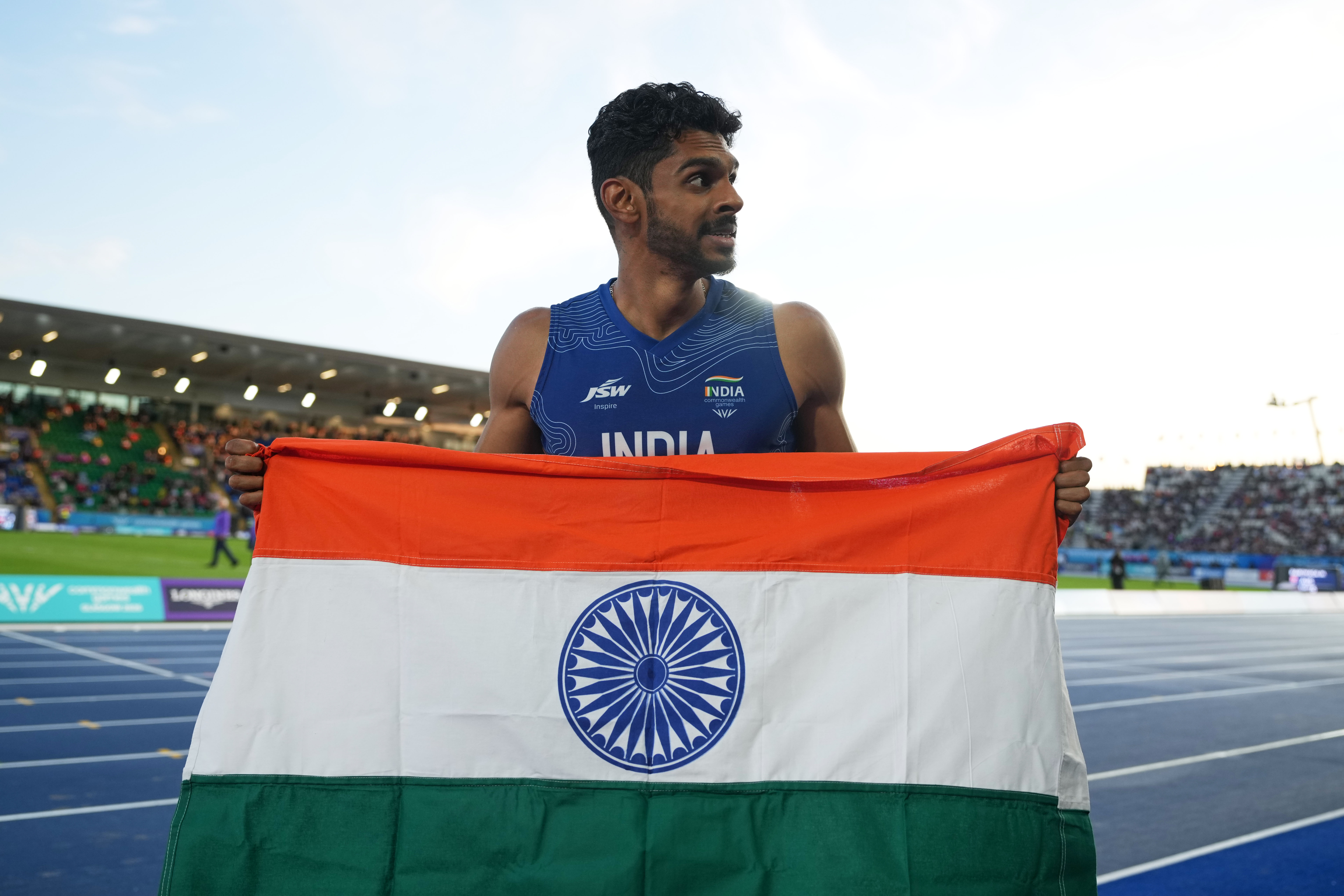 Sreeshankar Wins Silver in Glasgow Long Jump