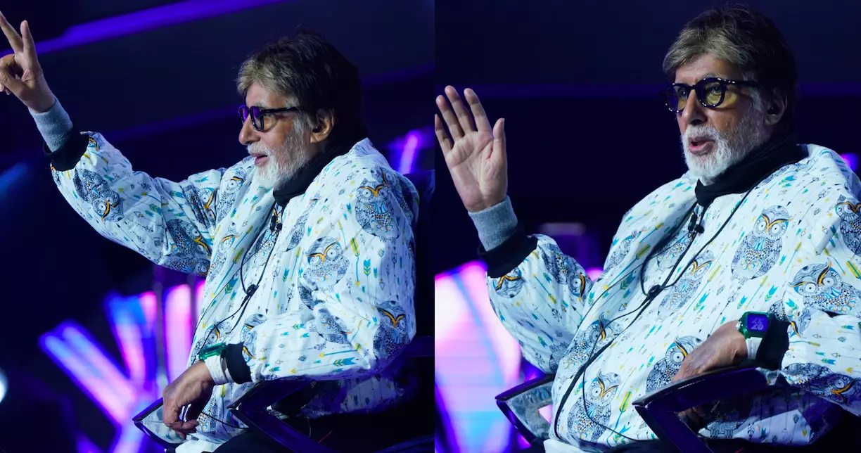 Amitabh Bachchan Begins KBC Shoot, Says The Test Starts Now Amitabh Bachchan Begins KBC Shoot, Says The Test Starts Now